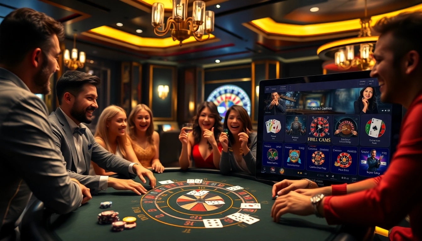 Players enjoying a thrilling blackjack game at the bk33 online casino platform.
