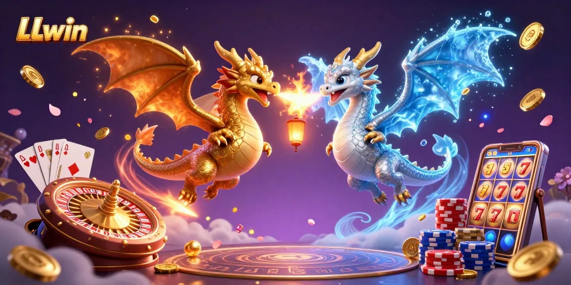 Engage in thrilling gameplay at LLwin featuring dynamic dragons and rich casino elements.