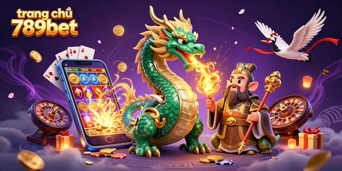 Engage with the vibrant world of trang chủ 789bet, featuring 3D characters playing exciting casino games.
