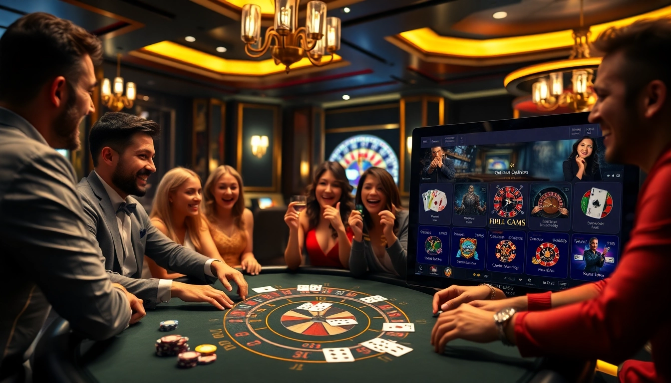 Players enjoying a thrilling blackjack game at the bk33 online casino platform.