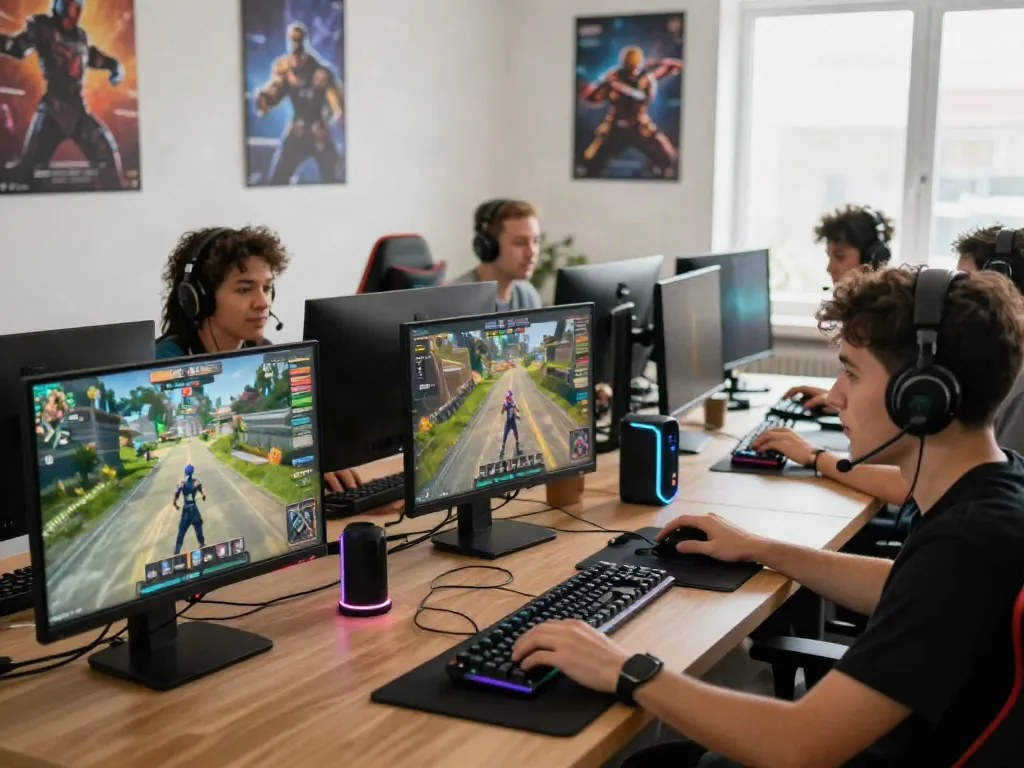 Exciting online gaming players actively engaging on Hitclub platform.