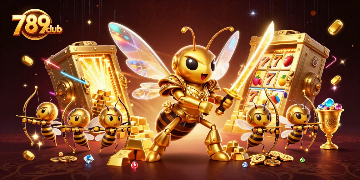 Engage in thrilling gameplay at 789club with vibrant slot reels and dazzling treasures.