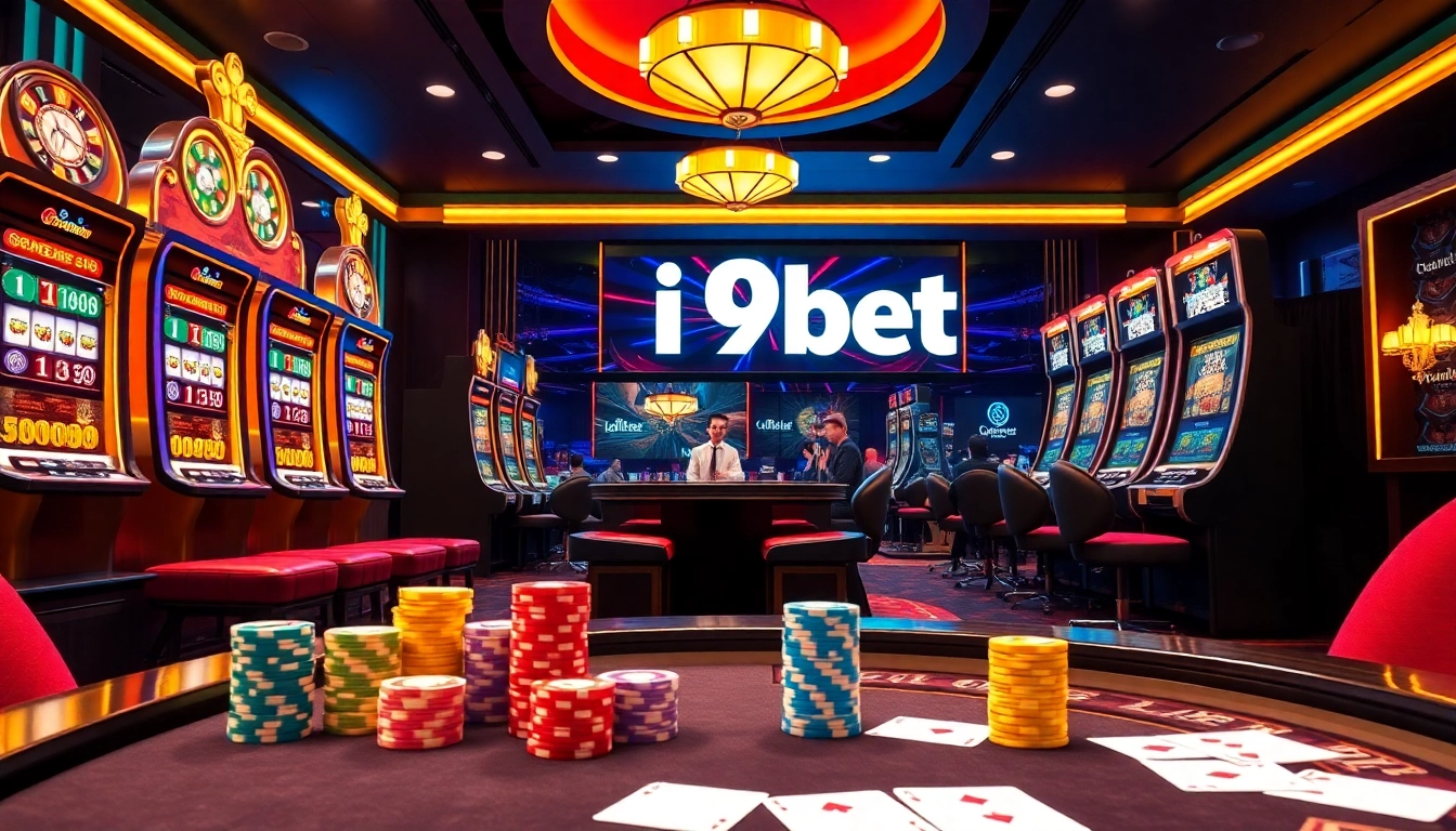 Experience the excitement of i9bet with vibrant casino games and thrilling betting action.
