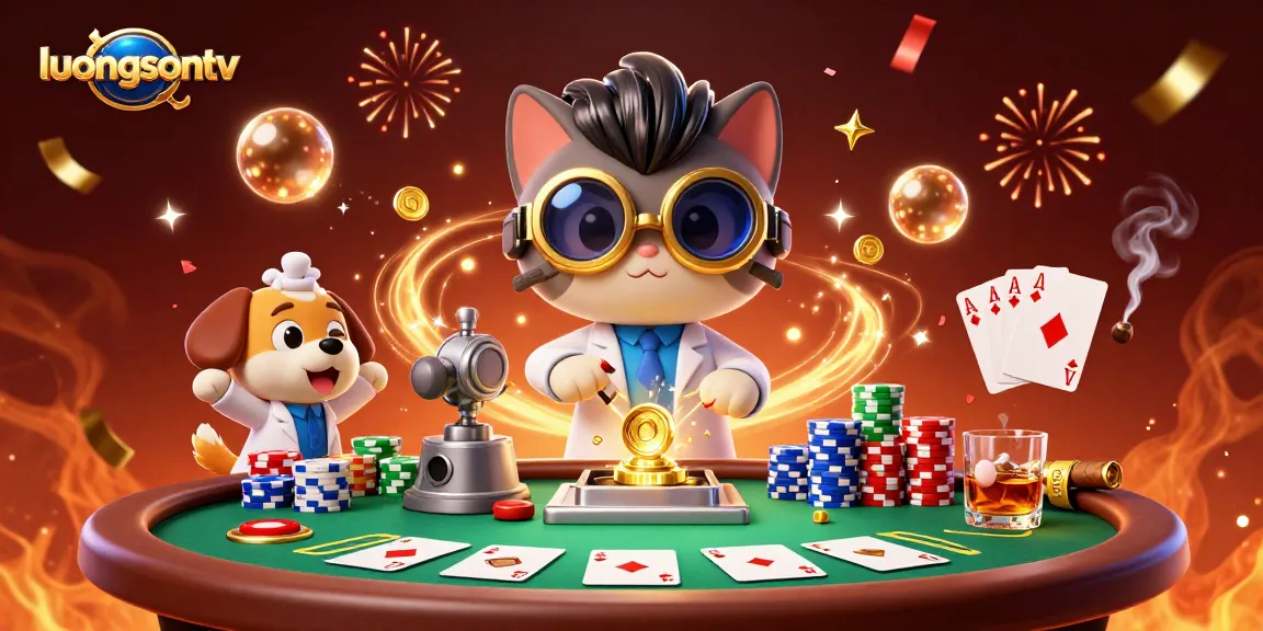 Experience thrilling gameplay at luongsontv with exciting poker elements and vibrant 3D characters.
