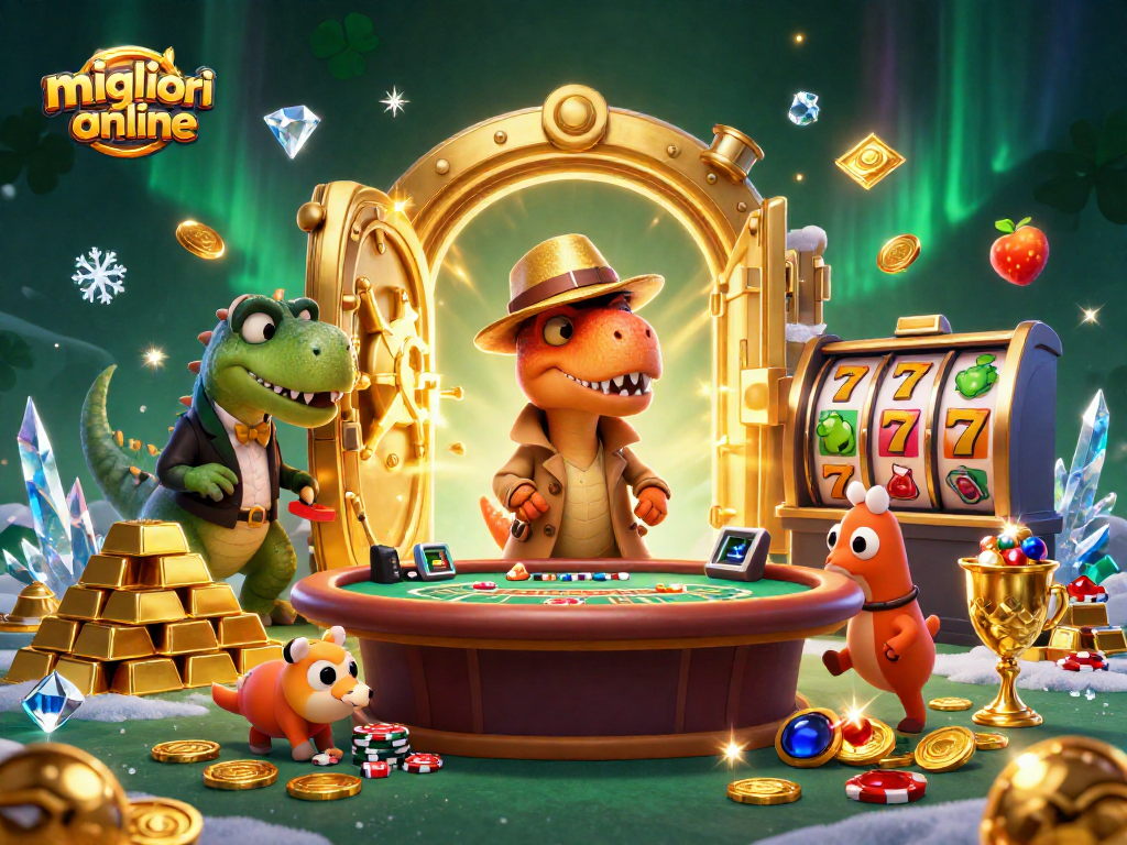 Scopri i migliori casinò online con una scena vibrante di gioco e divertimento.