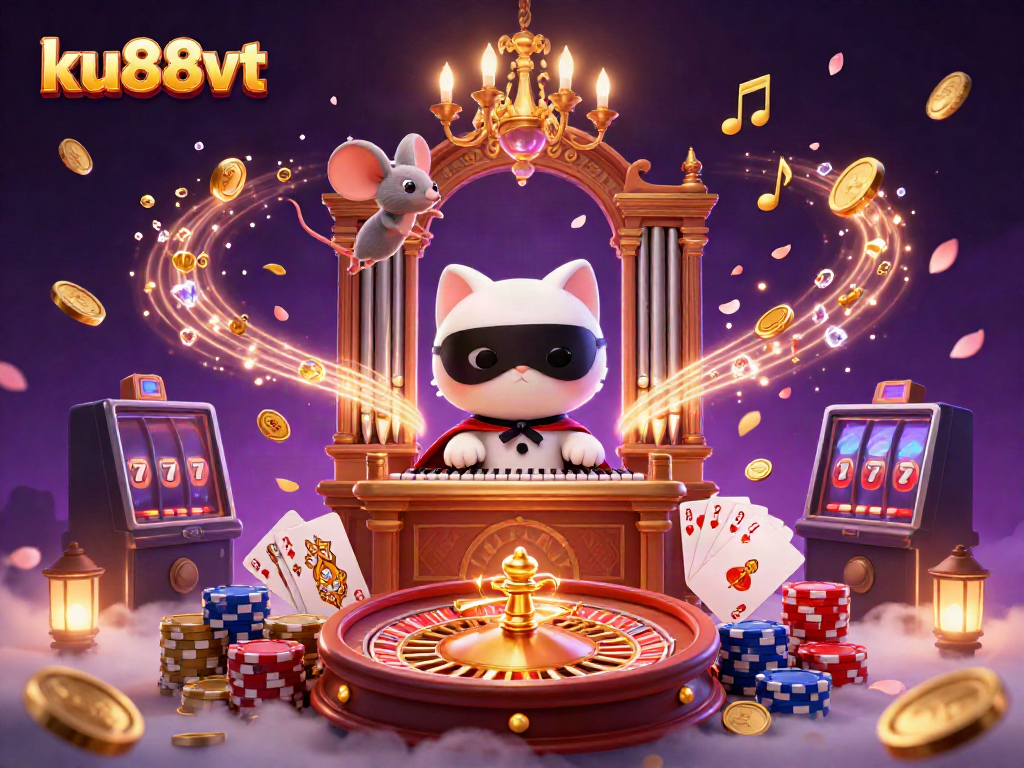 Experience thrilling wins at ku88vt with vibrant casino elements and captivating characters.