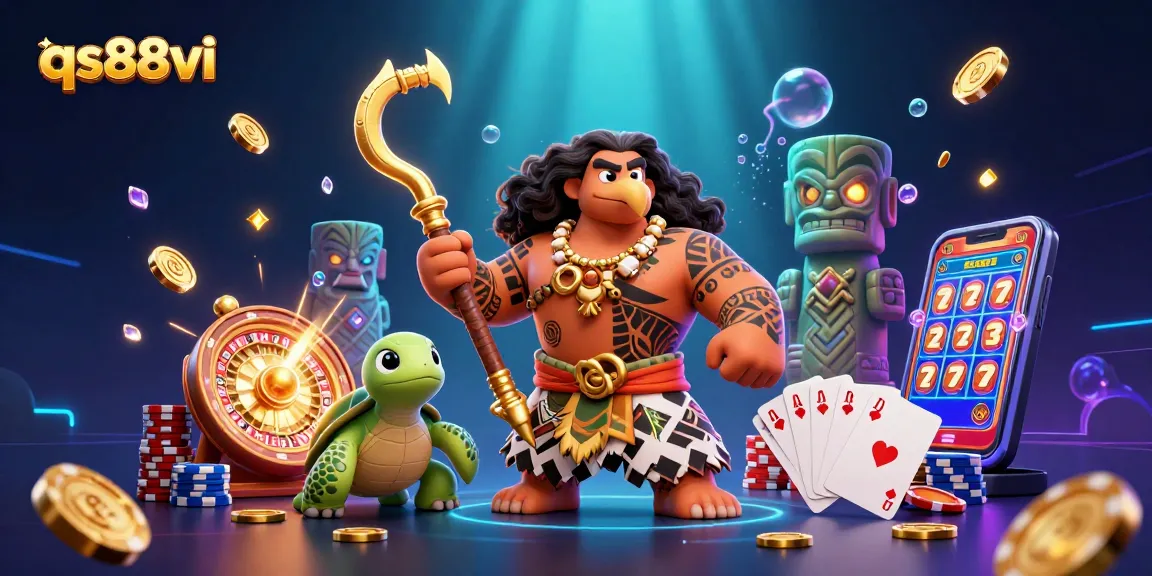 Win big with qs88vi as vibrant creatures engage in a thrilling casino experience.