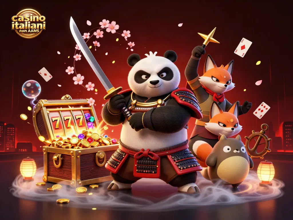 Gioca nei casino italiani non AAMS e vinci con slot emozionanti e personaggi fantastici.