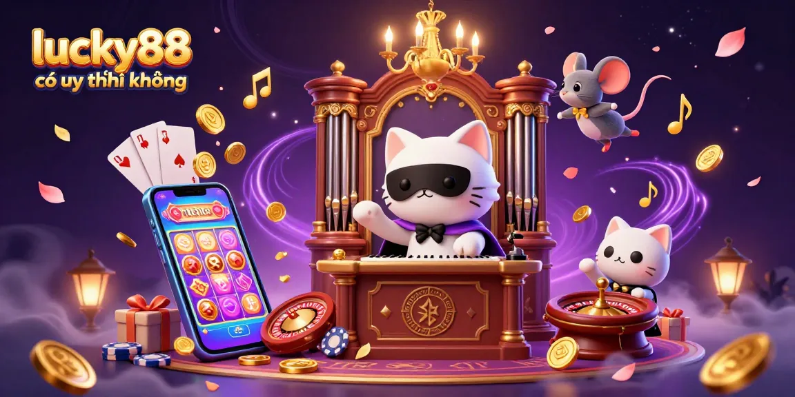 Experience the excitement of casinos with lucky88 có uy tín không, featuring vibrant gaming elements and captivating 3D characters.