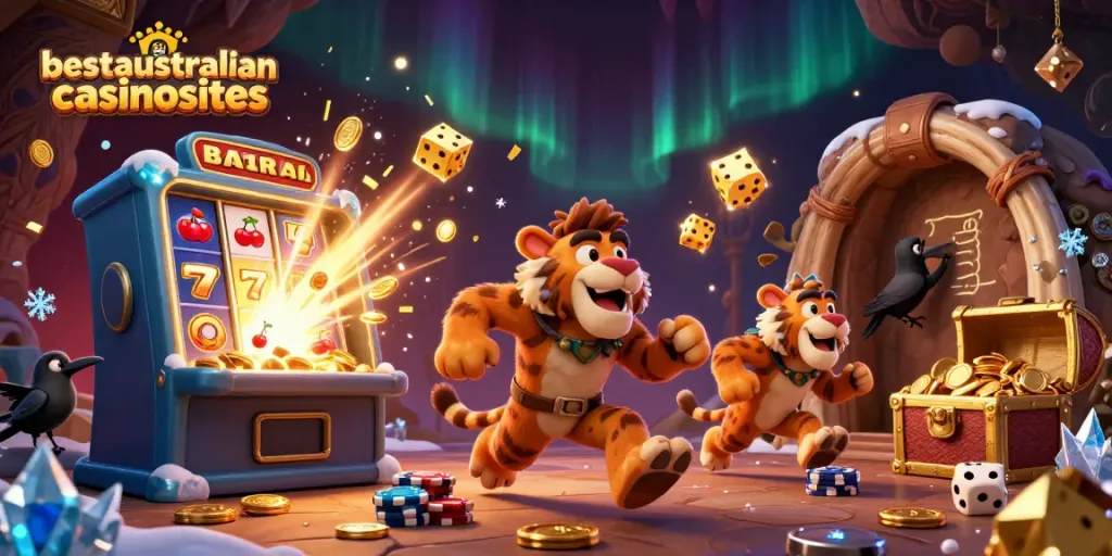 Experience the excitement of crypto casinos at bestaustraliancasinosites with caveman and sabertooth themed gambling.