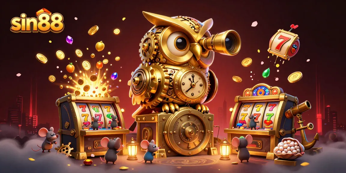 Engage with sin88's vibrant casino adventure, featuring rich 3D characters and dynamic gaming elements.