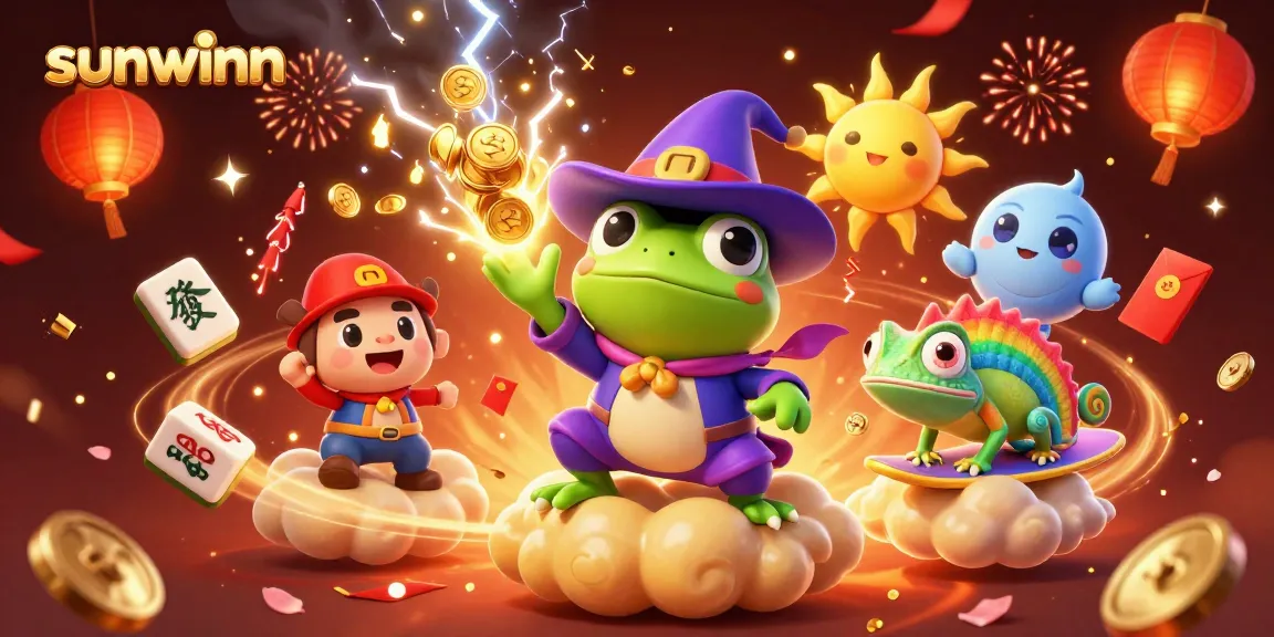 Engage with the exhilarating sunwinn casino world filled with golden coins and vibrant characters.