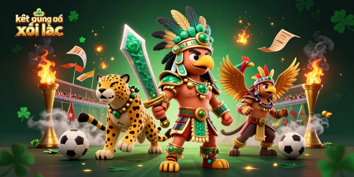 Experience thrilling kết quả bóng đá xôi lạc action with Aztec warriors and dynamic betting elements.