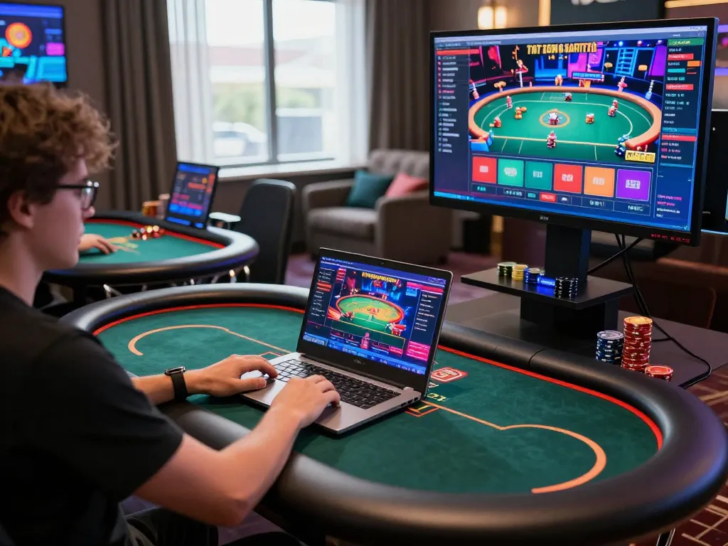 Experience live betting action on WALA88 with immersive online gaming setup