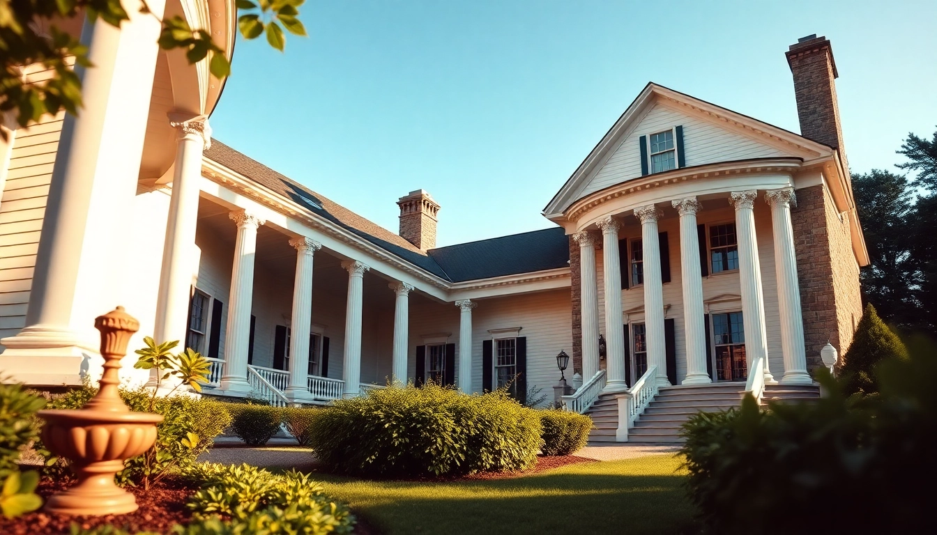 Beautiful colonial addition with classic design and lush surroundings.