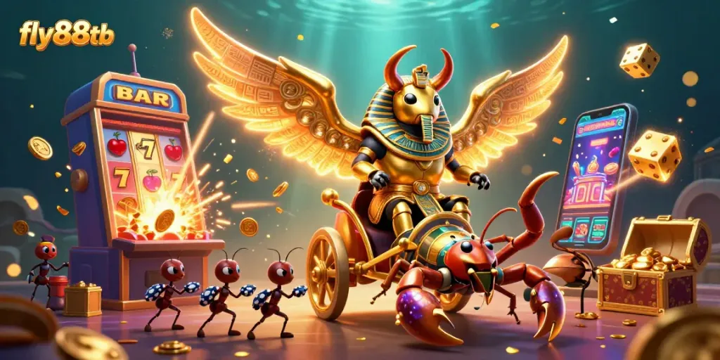 Engage in thrilling jackpots at fly88tb with captivating 3D characters and casino adventures.