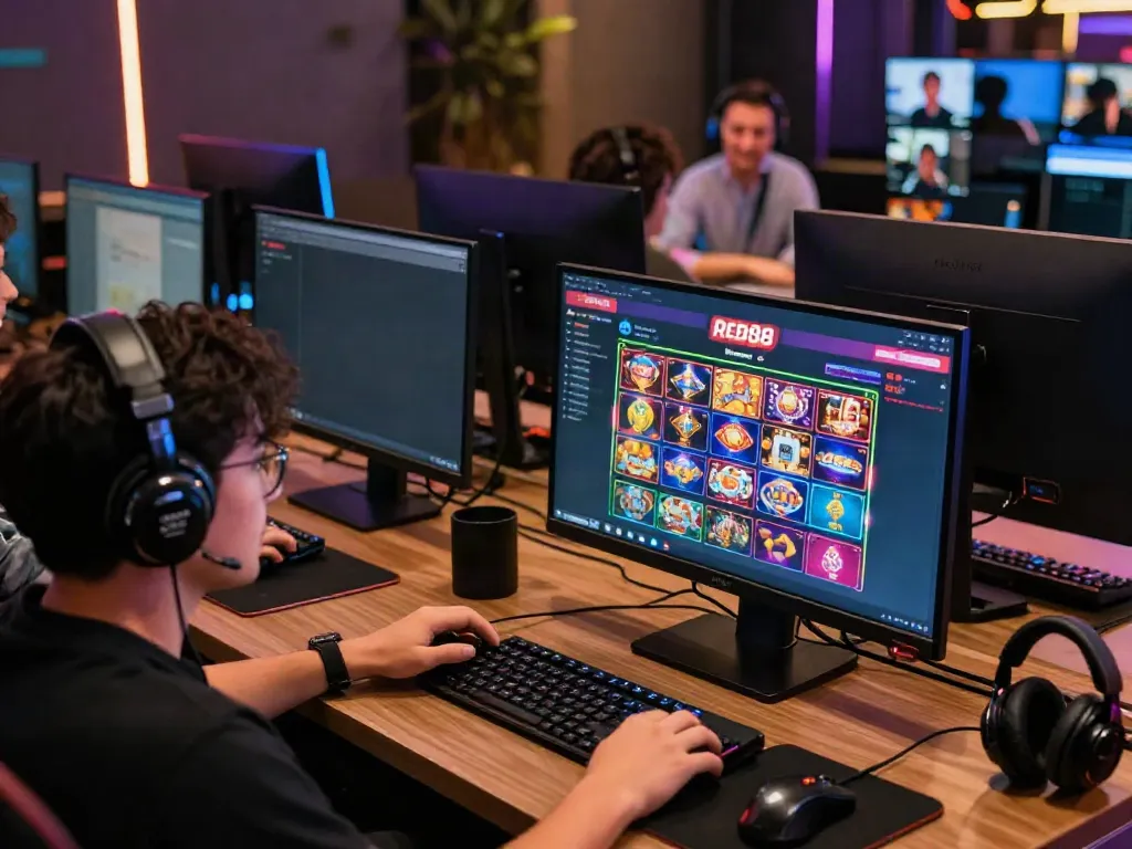 Exciting online gaming experience at https://red88.limited/ showcasing vibrant platforms and enthusiastic players.