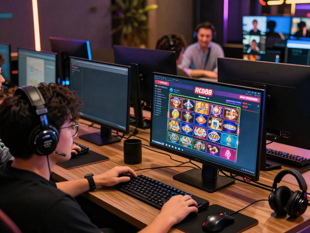 Exciting online gaming experience at https://red88.limited/ showcasing vibrant platforms and enthusiastic players.