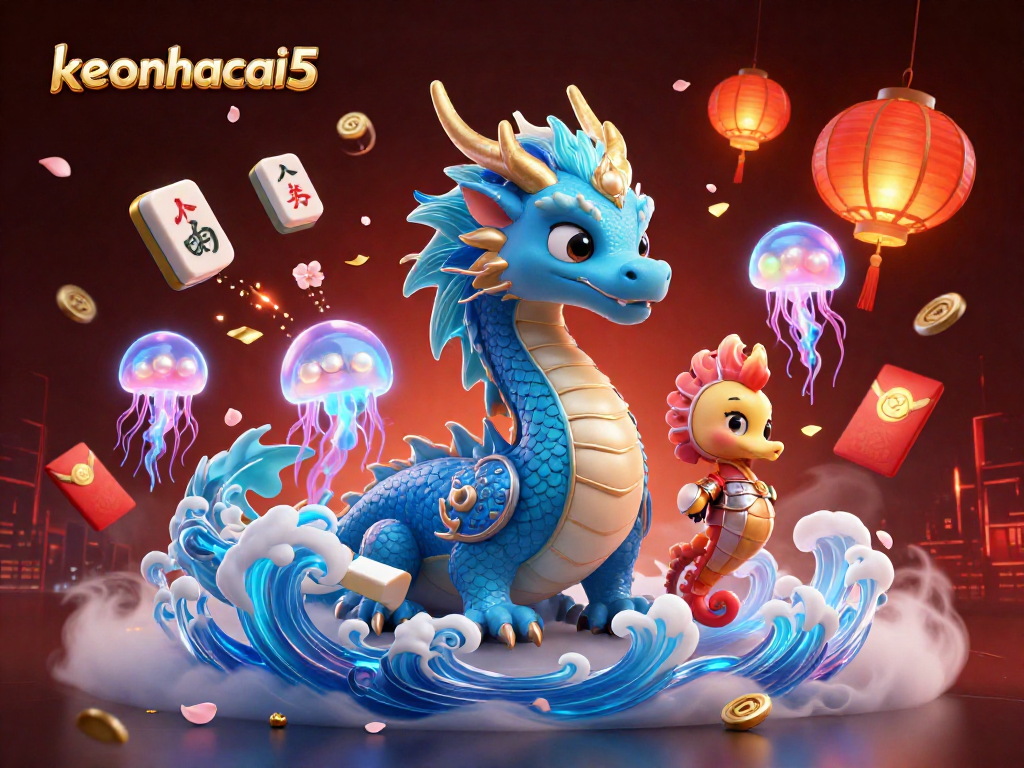 Experience keonhacai5's vibrant gambling scene with dynamic characters and games in stunning detail.