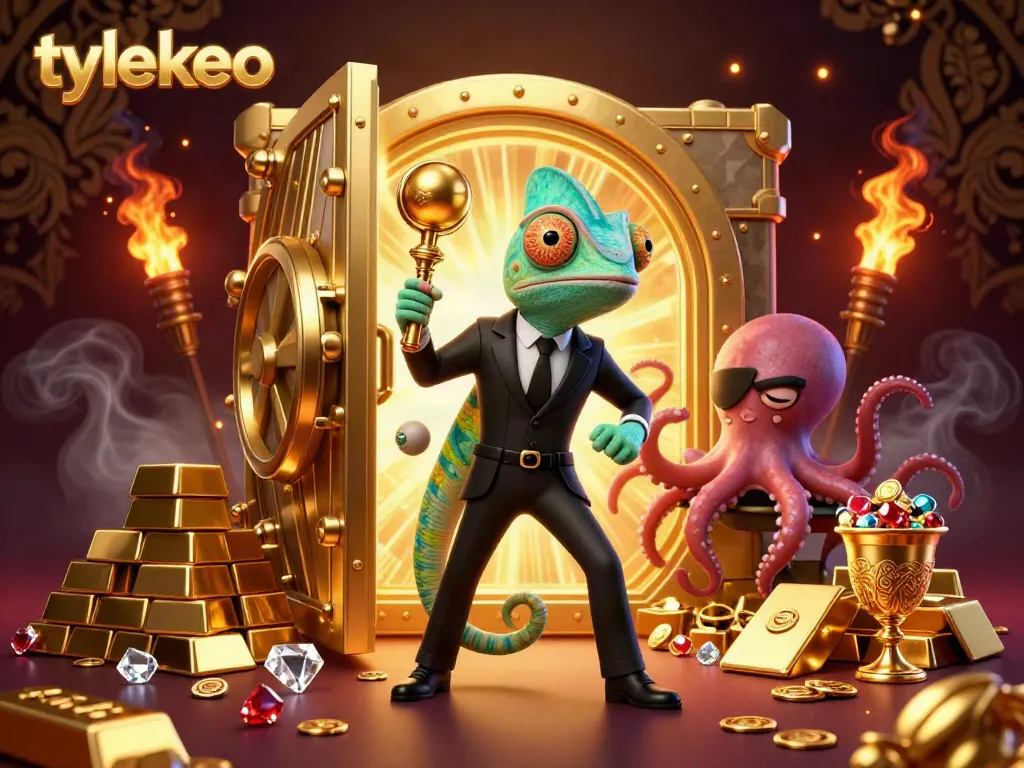 Engage in sports betting excitement with tylekeo, featuring a colorful chameleon agent and a tech-savvy gecko.