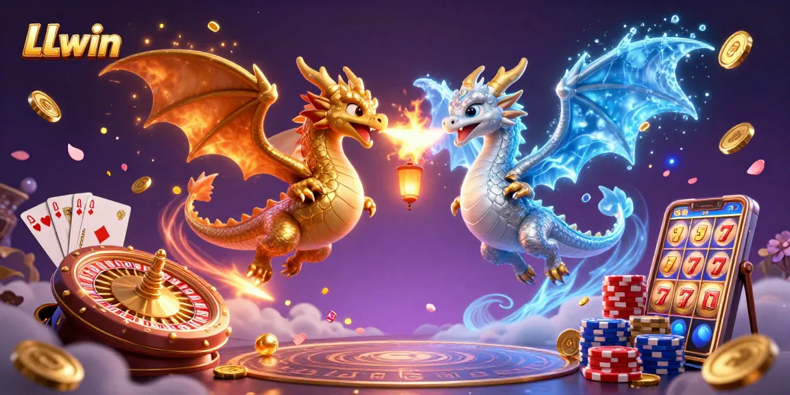 Engage in thrilling gameplay at LLwin featuring dynamic dragons and rich casino elements.