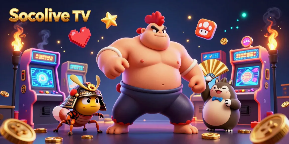 Socolive TV invites players to experience vibrant gaming energy in a unique casino scene