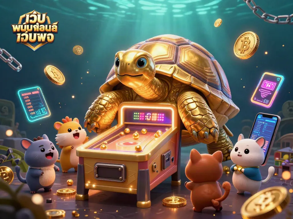 เล่น เว็บพนันออนไลน์ เว็บตรง ด้วยเต่าทองป้อมและเกมคาสิโนสุดสนุก