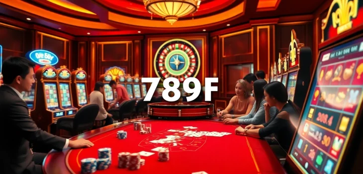 Engaging players strategizing at a casino table in 789f, surrounded by immersive gaming elements.