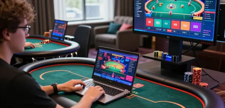 Experience live betting action on WALA88 with immersive online gaming setup